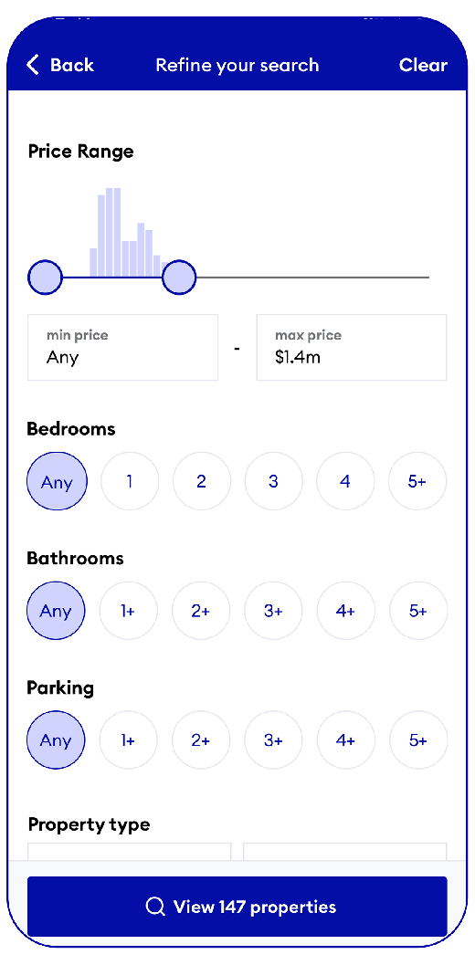 How to save a property search on realestate.co.nz
