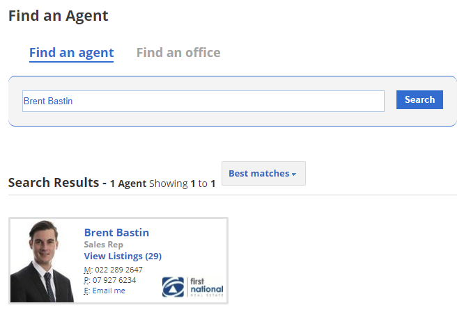 Find an agent