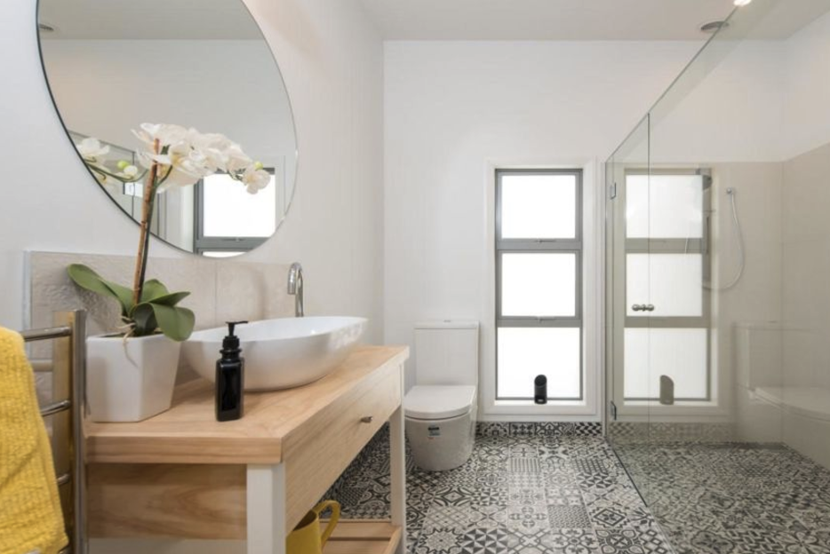 Sprucing up the bathroom can help boost your rental estimate